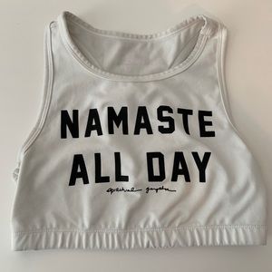 Spiritual Gangster Namaste All Day Sports Bra